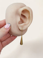 Drop Hook Earrings - Gold