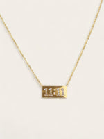 11:11 Diamond Necklace [back engravable]