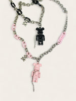 Toy Bear Necklace - Pink