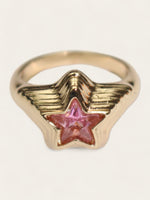 Pink Star Ring