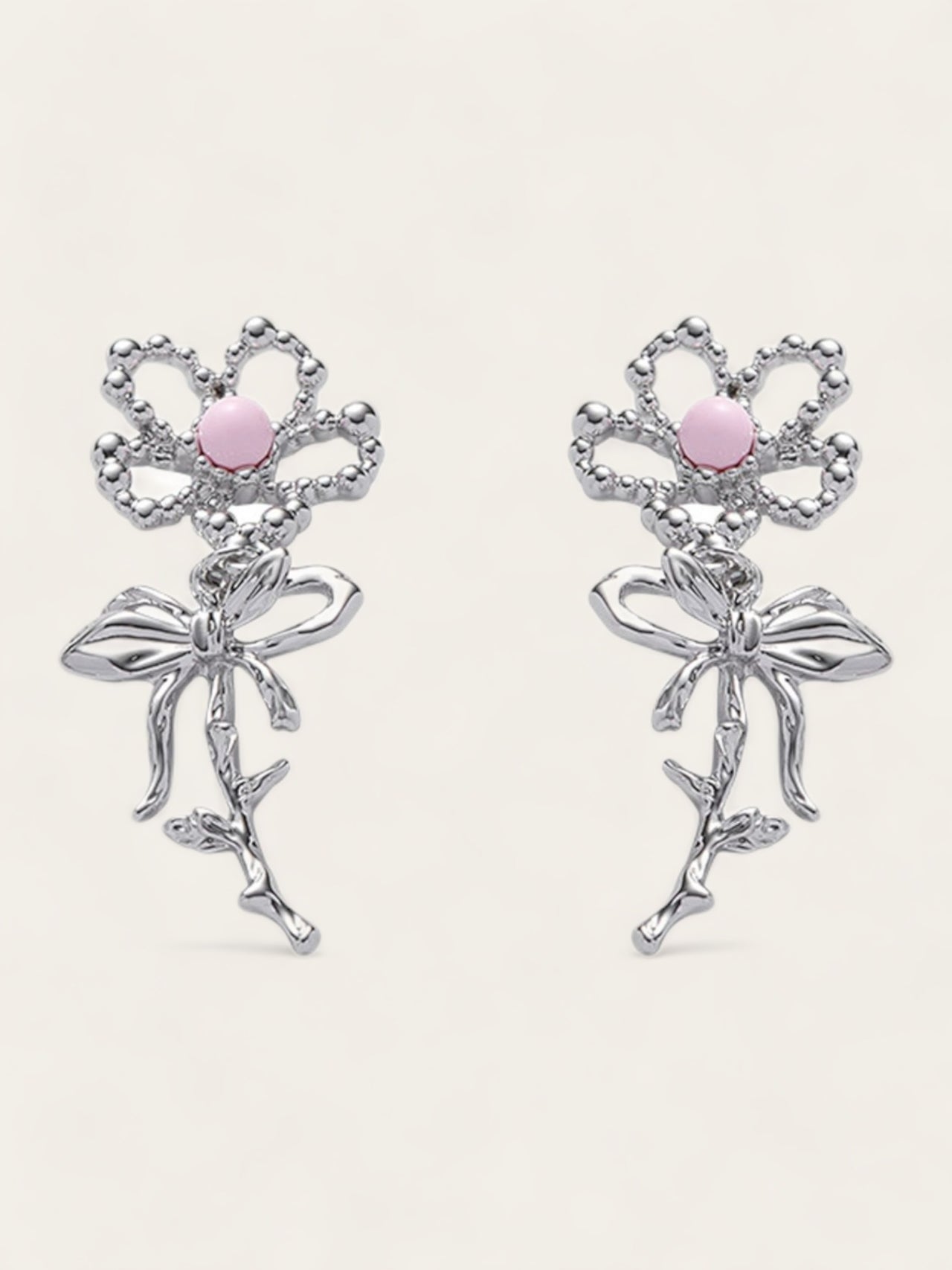 Pink Floret Earrings