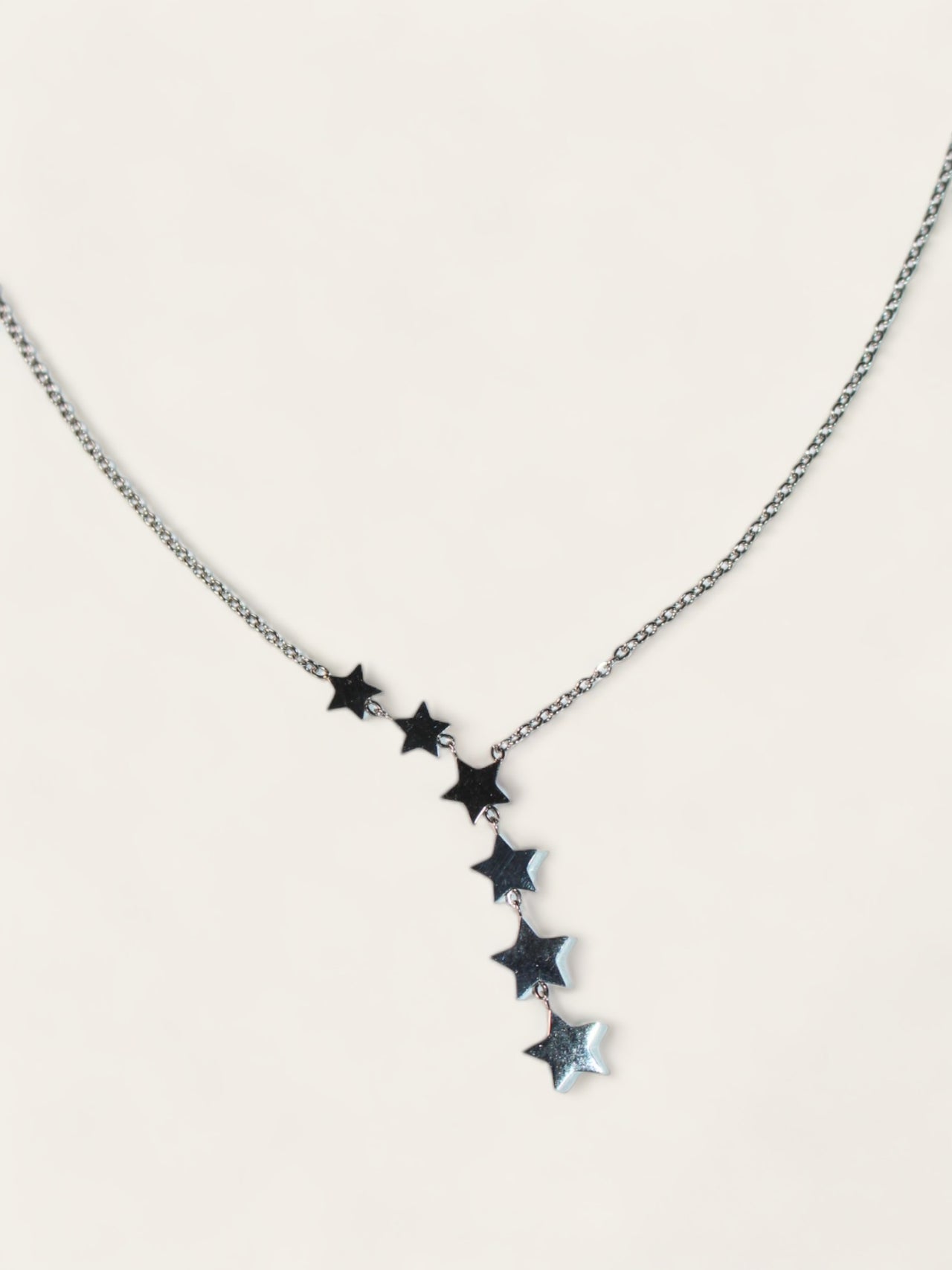 Silver Stars Necklace [engravable]