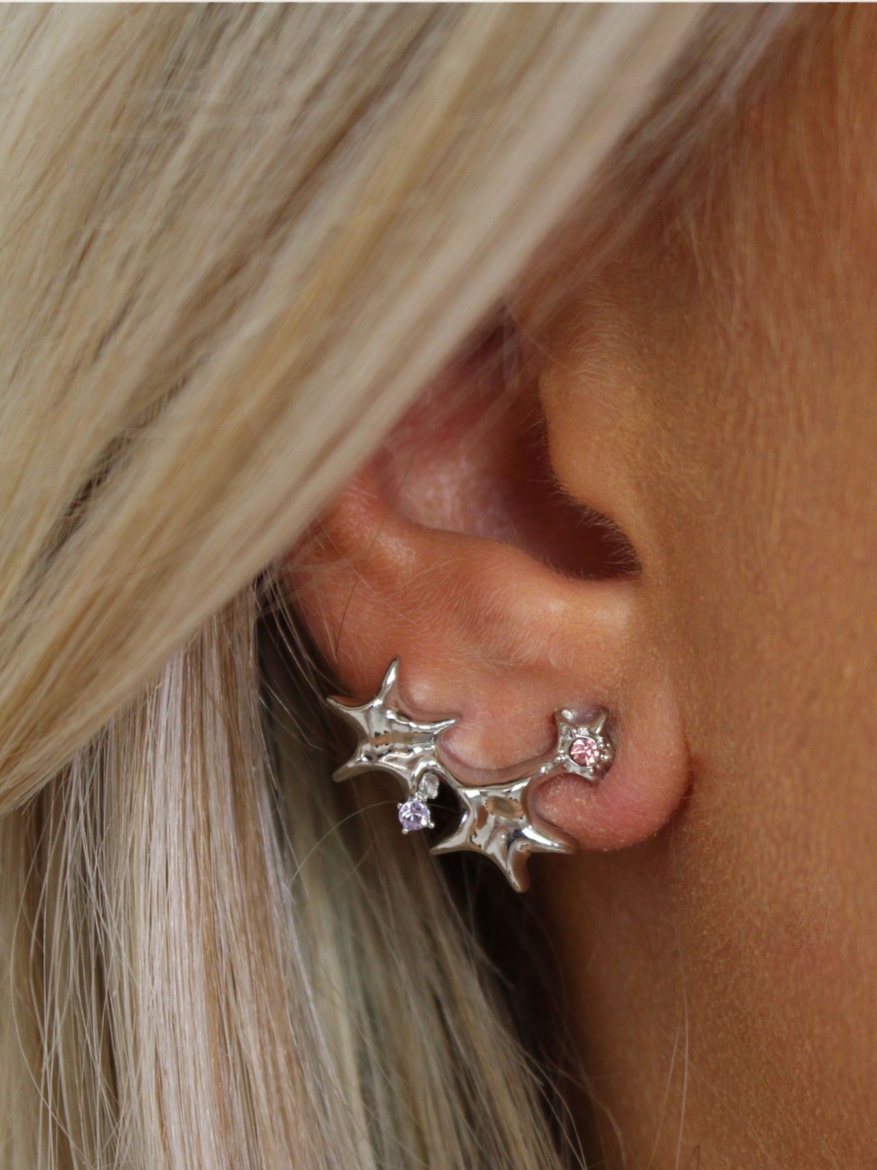 Starfish Diamond Studs