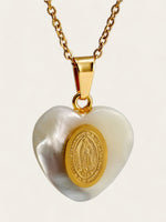 Virgin Mary Necklace