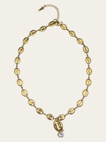 Link Necklace - Gold