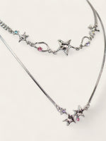 Starfish Double Herringbone Necklace