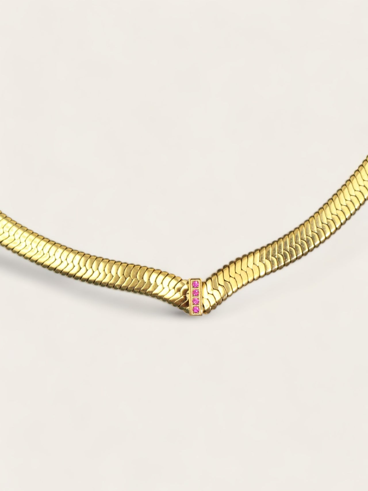 Cleo Necklace - Pink