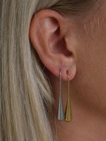 Drop Hook Earrings - Gold