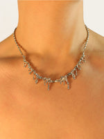 Dripping Metal Necklace