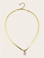 Thea Necklace - Pink