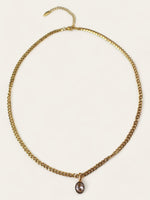 Solo Diamond Necklace [engravable]