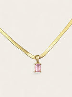 Thea Necklace - Pink