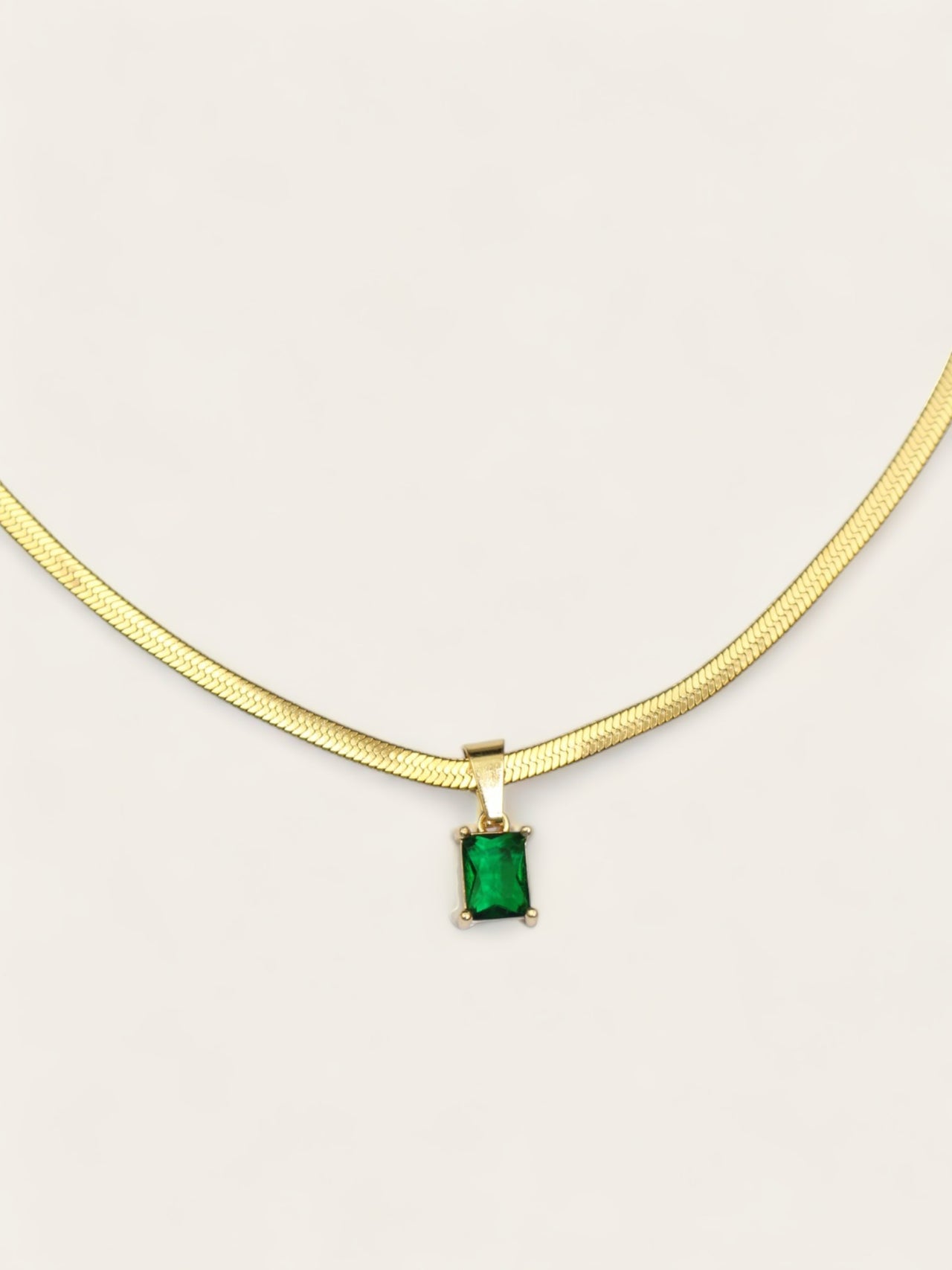 Thea Necklace - Green