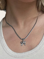 Herringbone Bow Necklace