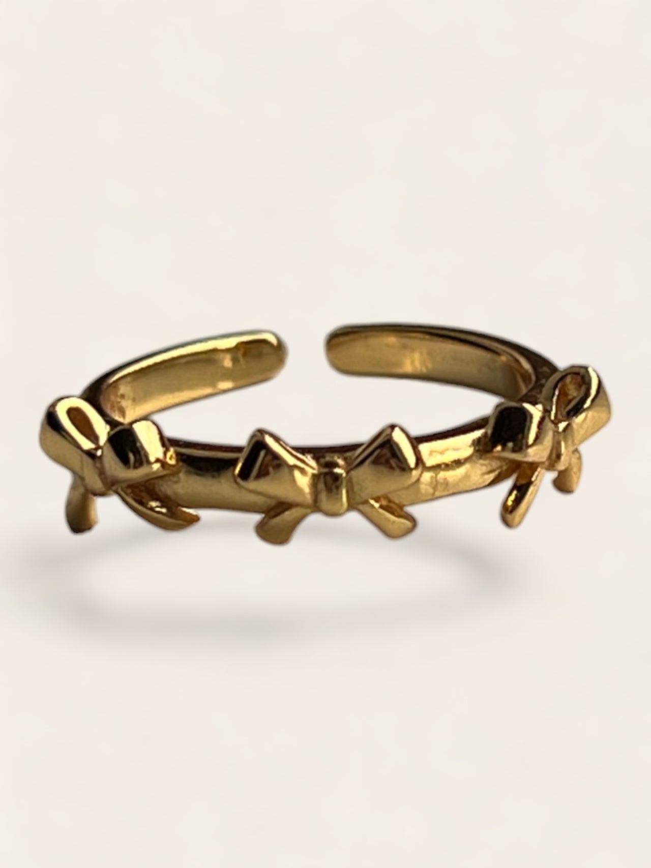 Triple Bow Ring - Gold