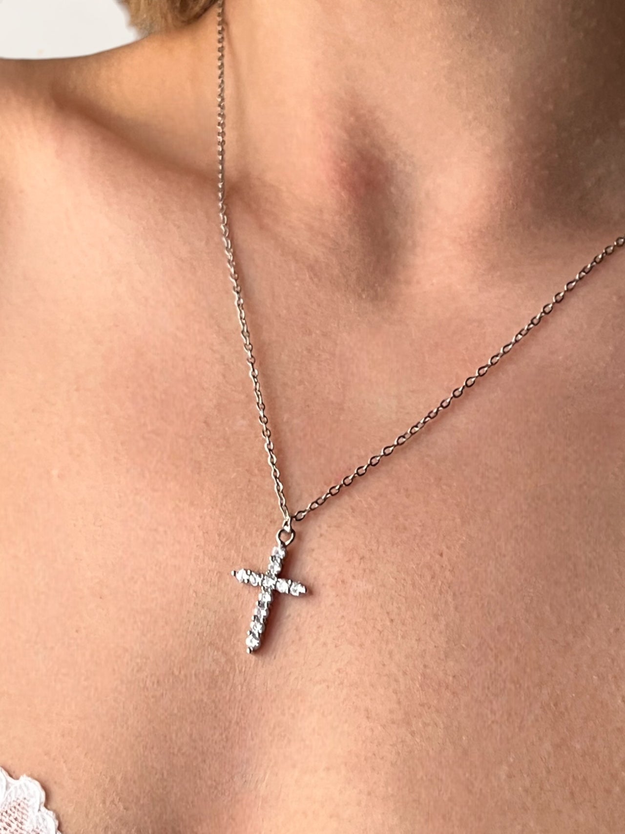 Cross Stacking Necklace
