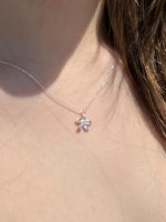 Petite Bloom Necklace - Silver