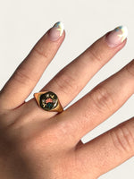 Painted Flower Ring