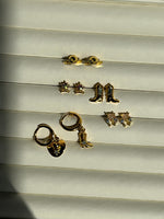 Cowboy Hat Studs - Gold