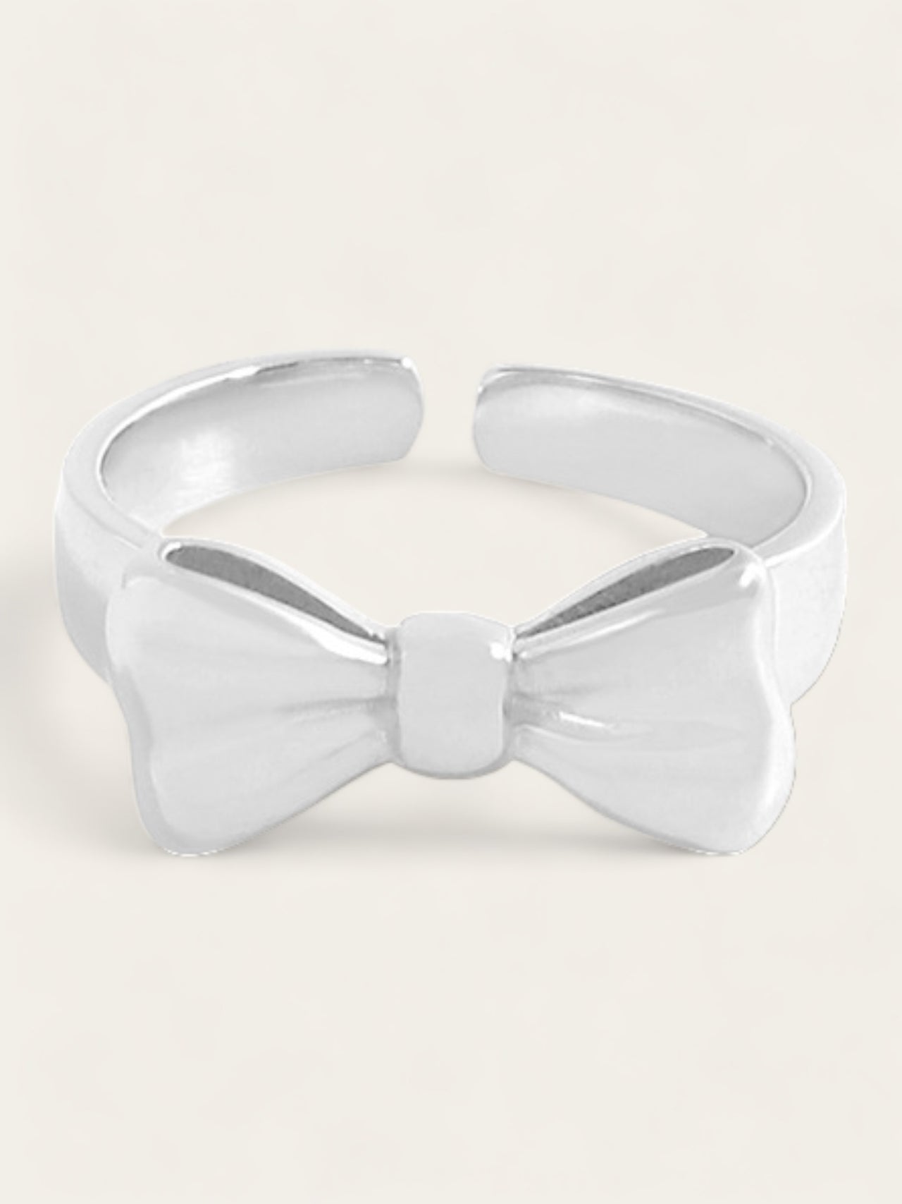Bow Ring - Silver