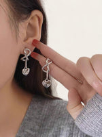 Knotted Earrings - Silver