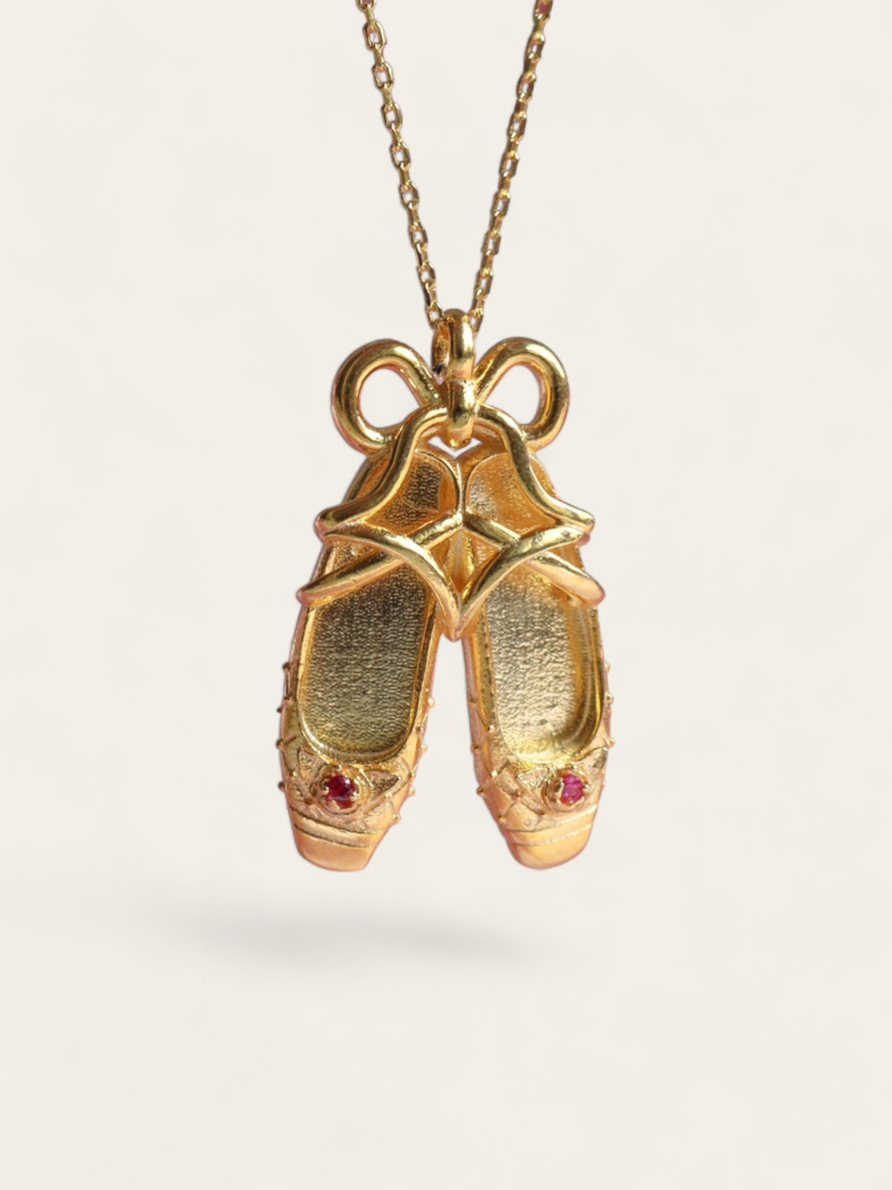 Ballet Necklace - Gold [engravable]