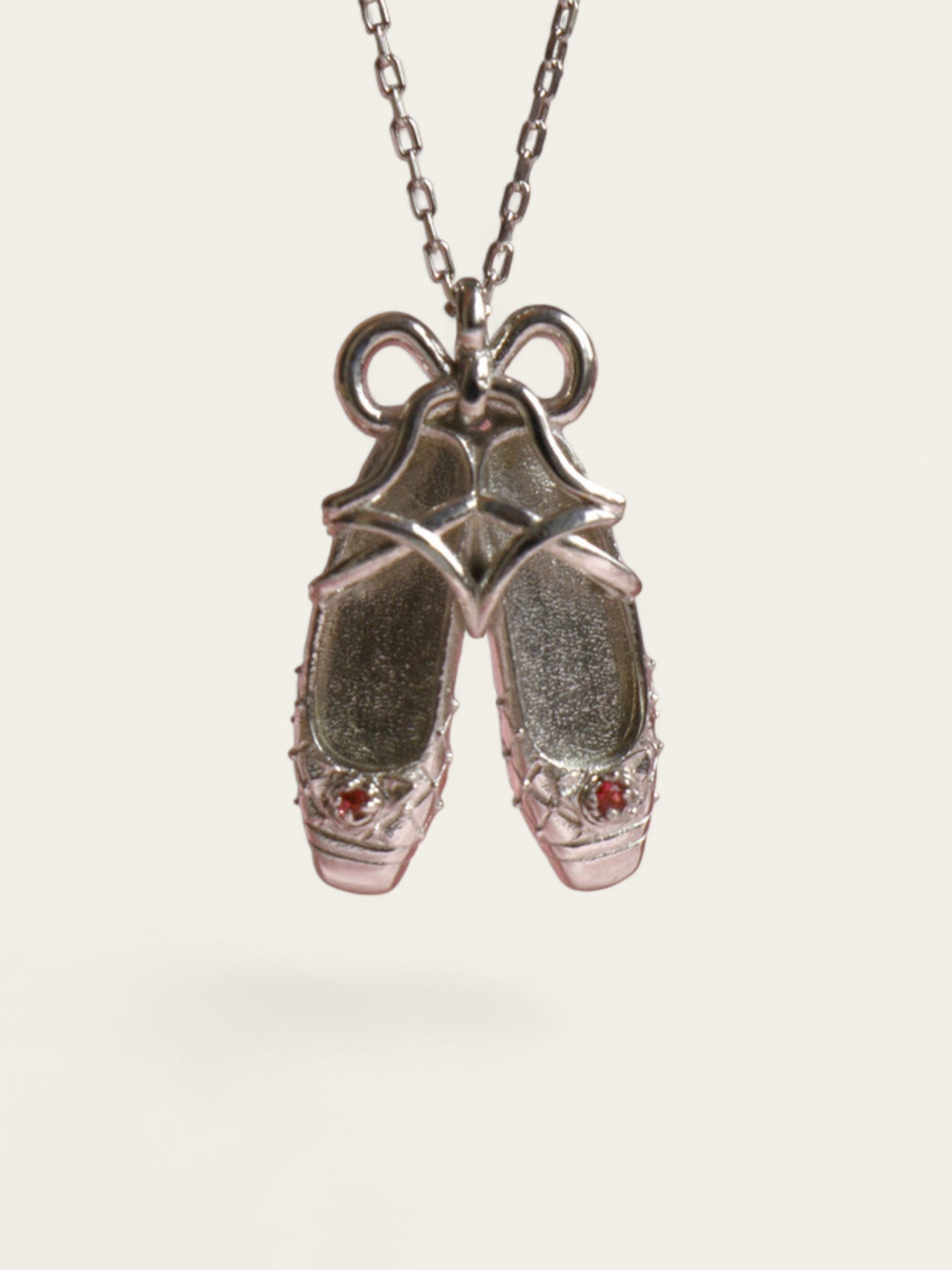 Ballet Necklace - Silver