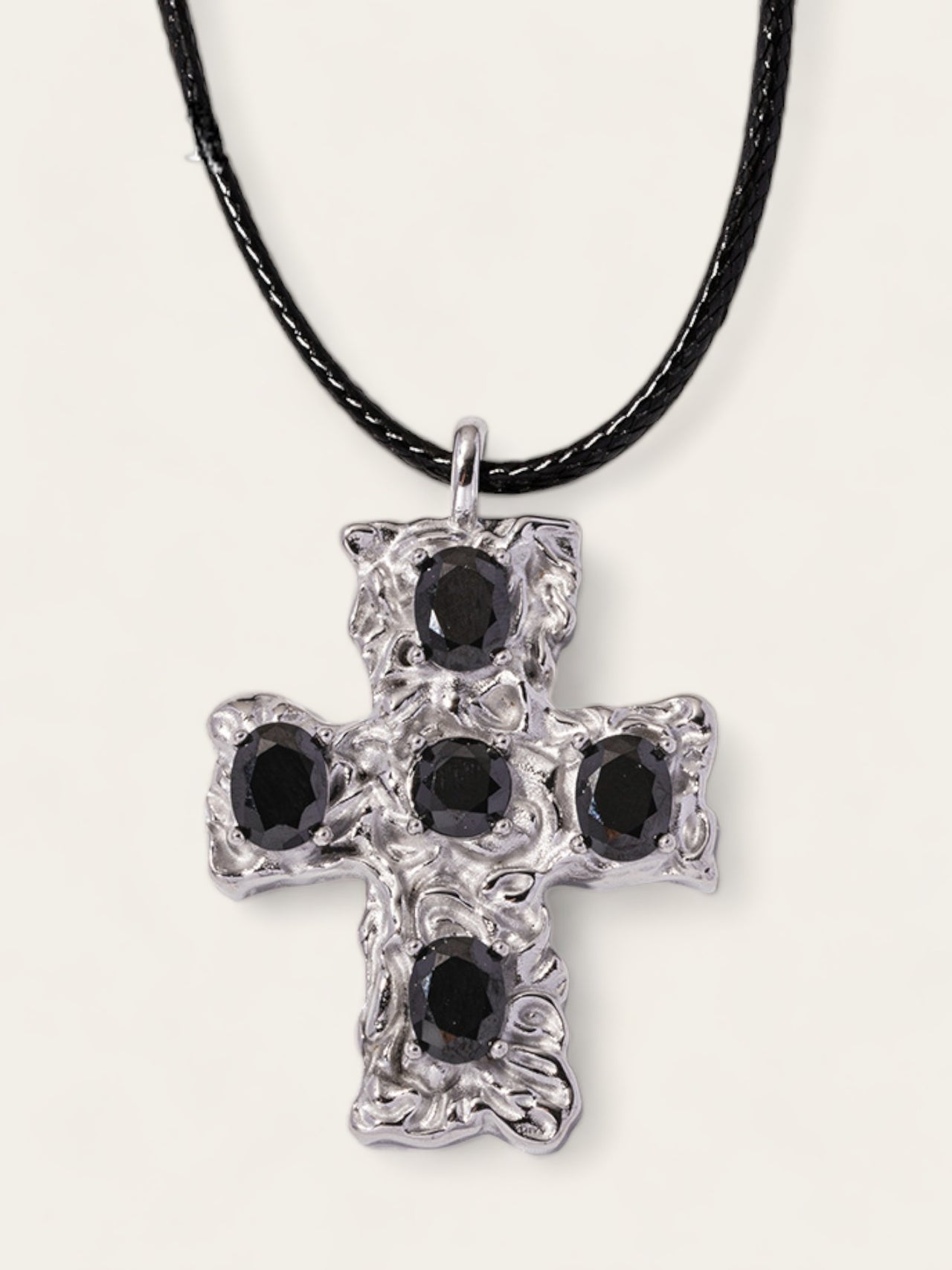 Croce Necklace - Silver