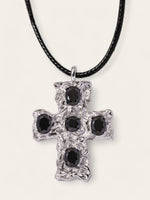 Croce Necklace - Silver