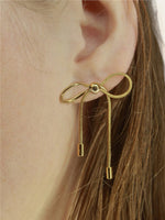 Sweet Bow Studs - Gold