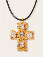 Croce Necklace - Gold