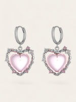 Pink Love Earrings