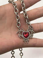 Burning Heart Necklace