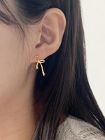 Long Bow Studs - Gold