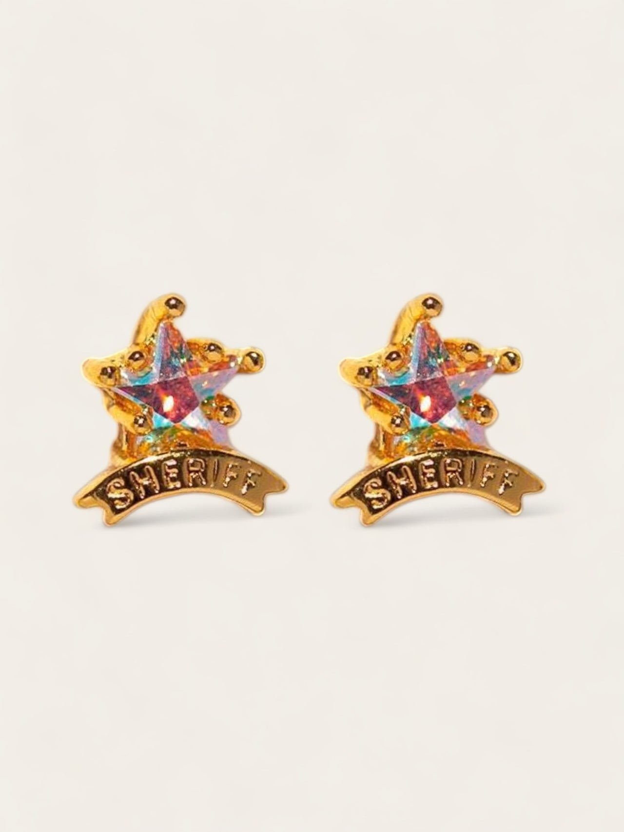 Sheriff Studs - Gold