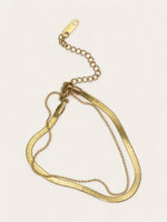 Chain Herringbone Bracelet