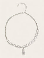 Crystal Bear Necklace