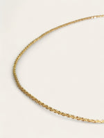 Frosted Gold Necklace
