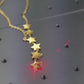 Gold Stars Necklace [engravable]
