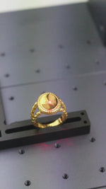 Braided Signet Ring [engravable]